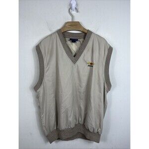 Vintage BALTUSROL Sunderland Of Scotland Classic Pullover Vest Men's Size Large